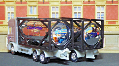 limitiert,Rarität, Scania 124L 420 Container-HZ, Länderbier Niederlande,Nr.LE010 - Bild 8 von 8