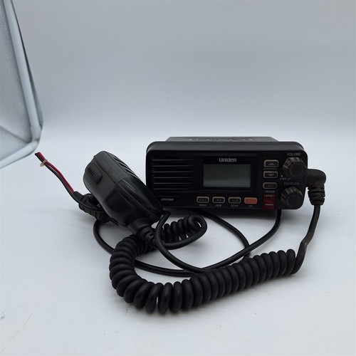 Uniden UM385BK 25W Fixed Mount Marine VHF Radio - Black - Zdjęcie 6 z 14