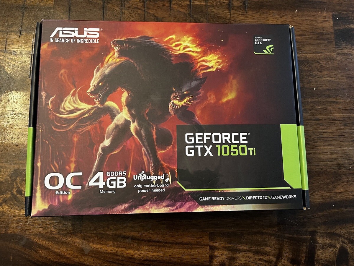 ASUS Cerberus GeForce GTX 1050 TI 4gb OC Edition Gddr5 Gaming