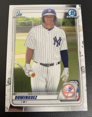 #ad #ad JASSON DOMINGUEZ Bowman 1st CHROME ROOKIE Card RC MINT $30.00