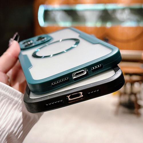 360 Front Back Screen Protector MagSafe Clear Case For iPhone 16 15 14 13 12 11 - Zdjęcie 22 z 60
