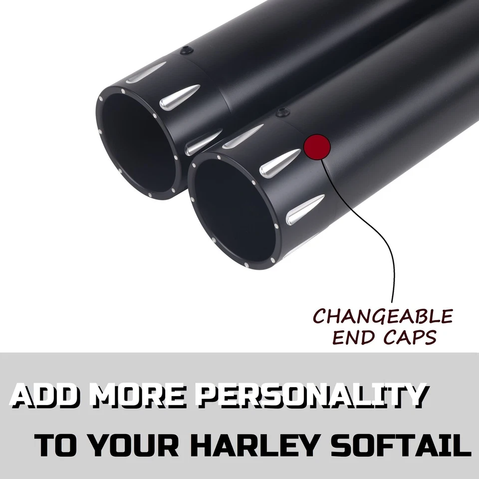 Тон глубокого грохота 3,5 дюйма для моделей Softail 2018-Up, Street Bob, Standard, Low Rider - Изображение 3 из 4