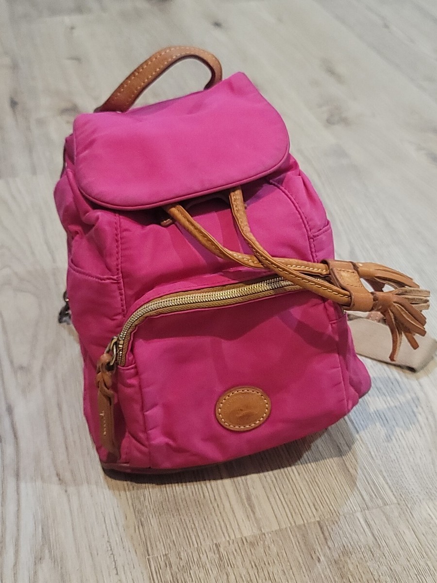 dooney and bourke backpack leather Pebble Grain Small Ronnie ILoveDooney H 11.25 x W 4 x L 10.5 One inside zip pocket Authentic Dooney & Bourke Drawstring