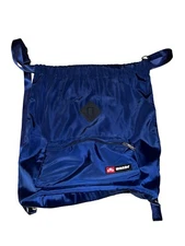 WANDF Drawstring Backpack with Shoe Pocket Gym Bag Water-Resistant String Sack