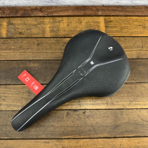 Bontrager Evoke Race Seat Black Saddle CRMO Rail Race Mountain Bike Road - Picture 5 of 18