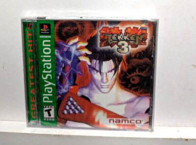 Tekken 3 - Sony PlayStation 1, PS1 -  Brand New - Factory Sealed