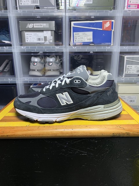 Size 11 - New Balance 993 Navy White 