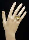 DAVID YURMAN 18K Yellow Gold Albion Ring 16.5mm Citrine & 3/8cttw Diamonds — photo 7