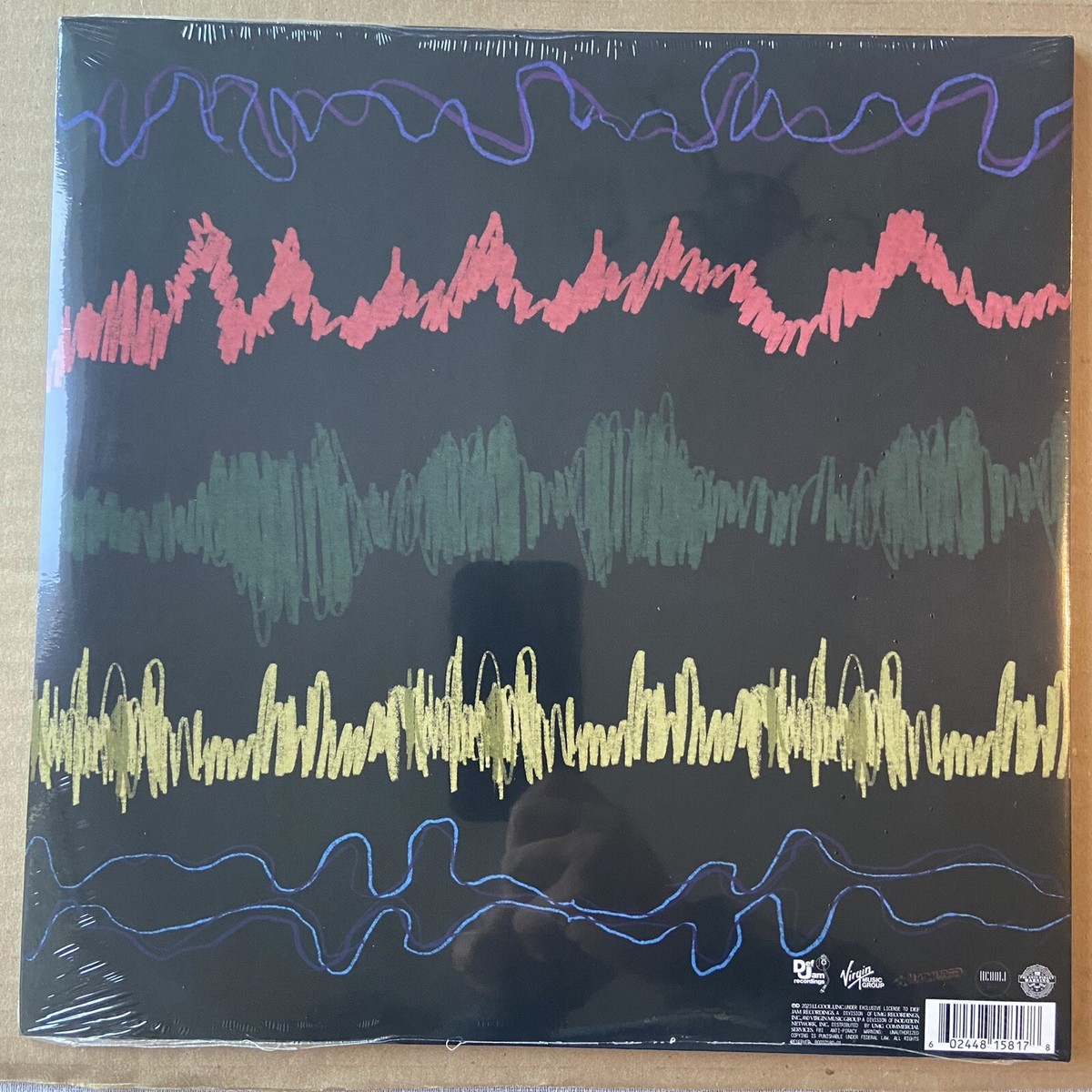 LL Cool J オリジナルパネル LL Cool J Signed The Force Black Vinyl Lp Limited