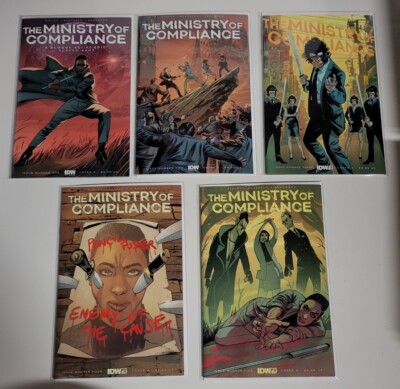 The Ministry of Compliance (2023/24) #1-5 VF+ COMPLETE SERIES SET IDW PUBLISHING