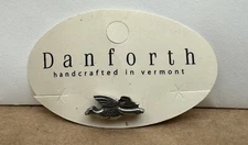 WhistlePig Whiskey Danforth Pewter League of Flying Pig Lapel Pin New Rare