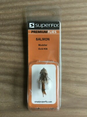 Superfly Premium Flies - Salmon Flies - Muddler Gold #06