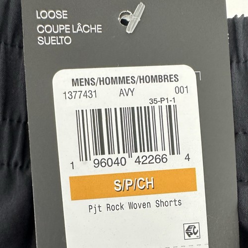 Under Armour Project pantaloncino tessuto rock uomo taglia small petite nero NUOVO - Foto 19 di 19