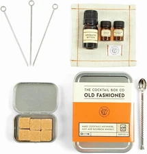The Cocktail Box Co Old Fashioned Cocktail Kit - Make Premium Hand Crafted 