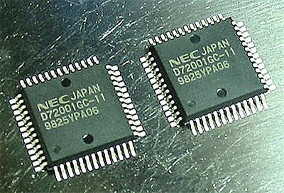 NEC UPD72001GC-11 QFP-52 MULTI-PROTOCOL SERIAL CONTROLLERS RH