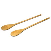 18-inch Long Handle Wooden Cooking Mixing Spoon, Birch Wood - Set Of 2, New, Fre on sale 18-inch Long Handle Wooden Cooking Mixing Spoon, Birch Wood - Set Of 2, New, Fre on sale