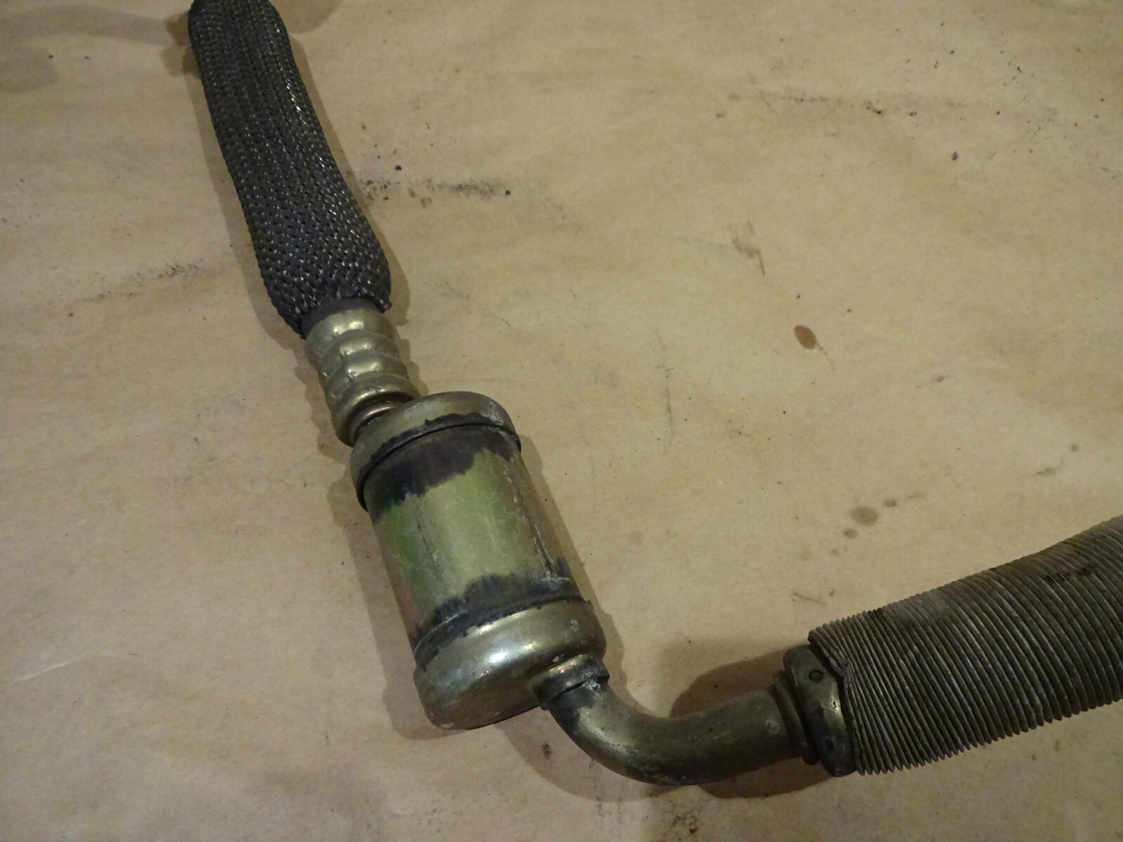 Maserati Quattroport 05-07 AC Pipe From Compressor To Shield Joint -P/N 68194600