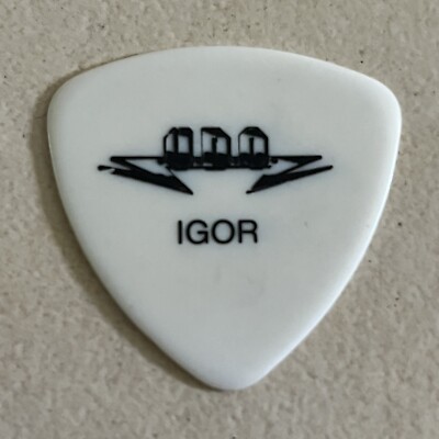 U.D.O. Igor Gianola 1999 custom signature guitar pick Gitarrenplektrum UDO