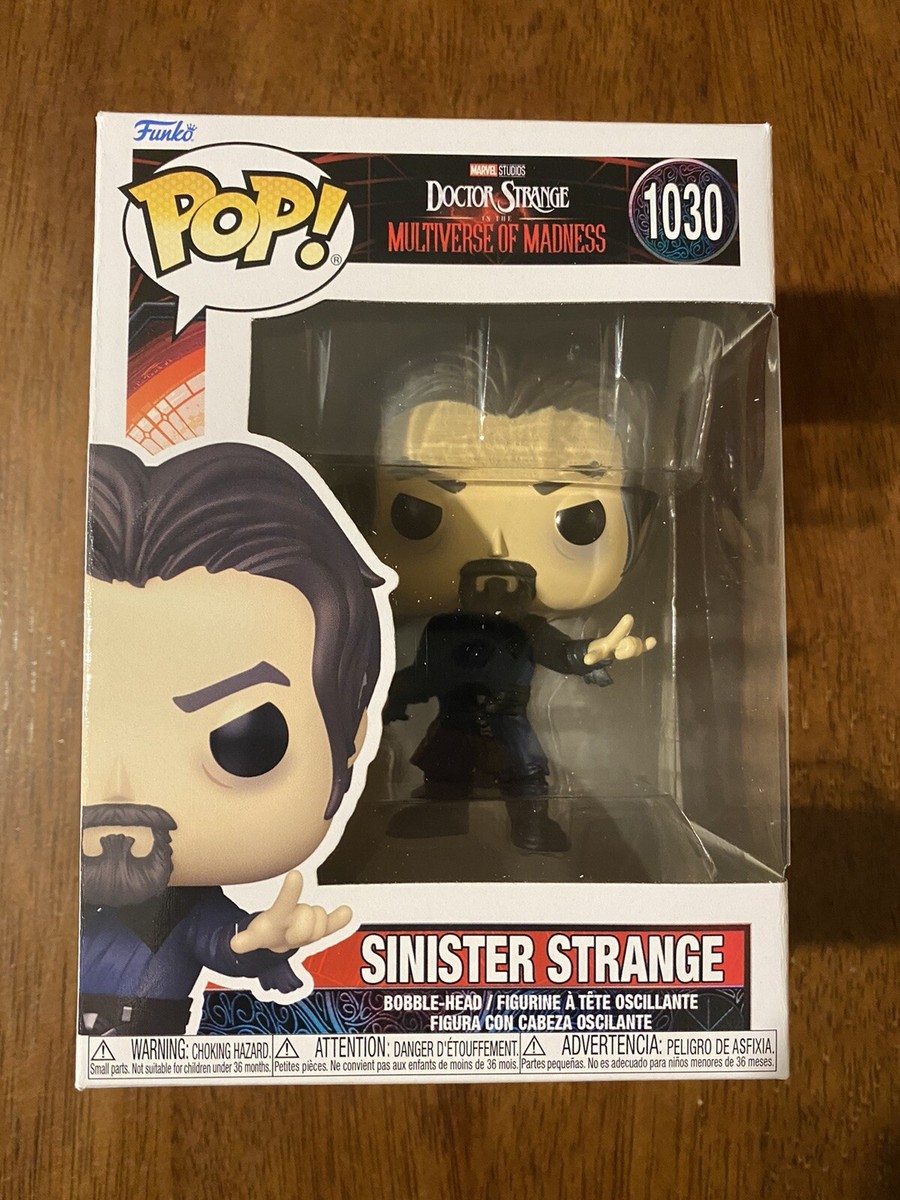 MISPRINT Funko Pop! Sinister Strange Says Sinister Starnge MISPRINT Funko Pop! Sinister Strange Says Sinister Starnge