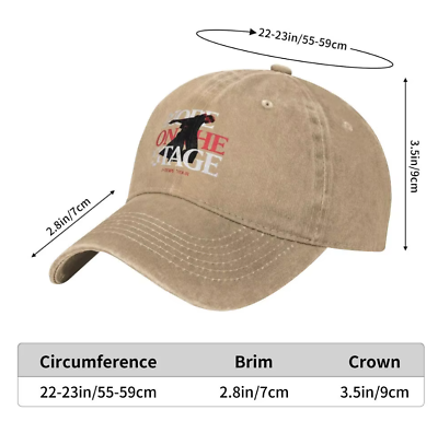 JHOPE 'Hope on the stage' World Tour 2025 Denim Baseball Cap JHOPE 'Hope on the stage' World Tour 2025 Denim Baseball Cap