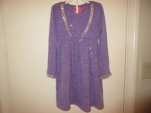 light purple sweater dress