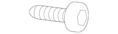 Tornillo del sensor de masa de aire para Ford Mustang 2010-2014 (N/P W709287-S300)
