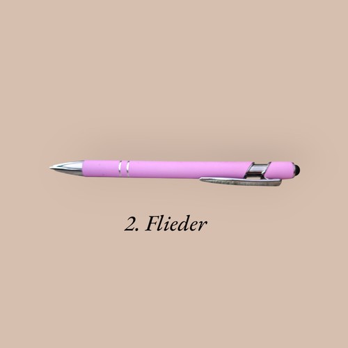 20 Stück Personalisierte Kugelschreiber „Softtouch“ in 20 Farben - Bild 3 von 42