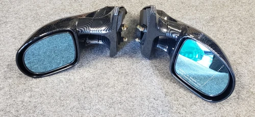 APC  Carbon Fiber M3 Style Manual Side Mirrors for 96-00 Honda Civic 2 & 3 doors