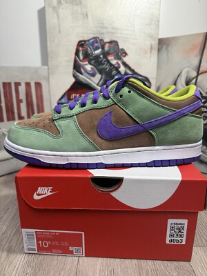 Nike Dunk Low SP Veneer Ugly Duckling Green Purple Brown DA1469
