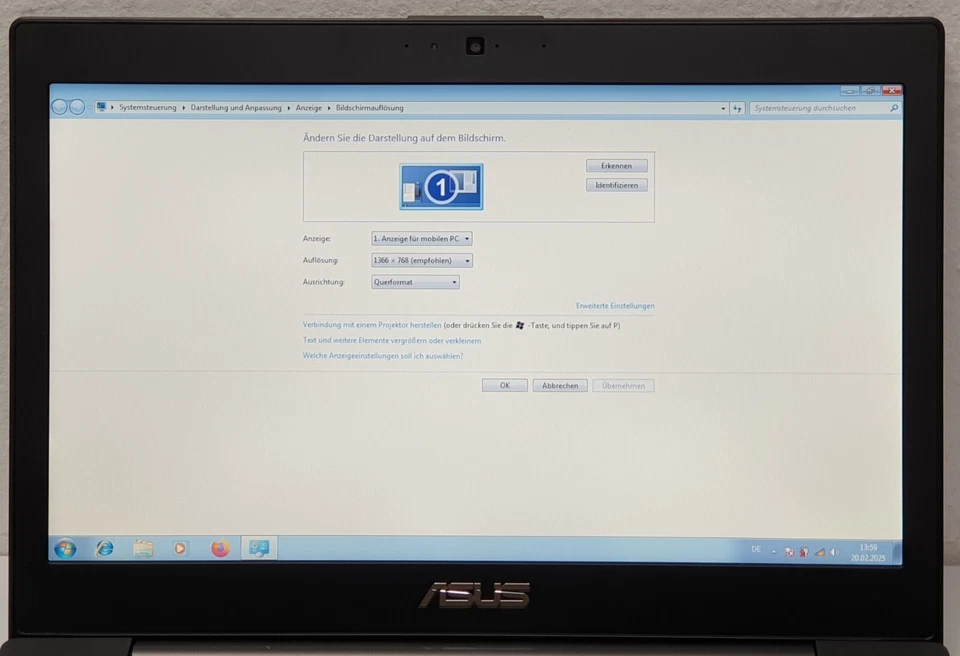 ASUS B451J Windows 7 Notebook DVD-RW i5-4210M 240GB SSD 8GB Laptop VGA USB3 14" - Bild 2 von 4