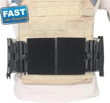 MOLLE Quick Release Buckle Set Tube Cummerbund Adapter for Tactical Vest 1 Pair