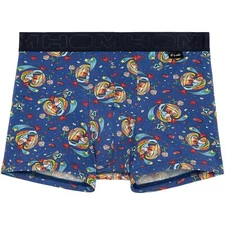 HOM Big Bisous Boxer Brief mens underwear trunk male short kisses cotton modal