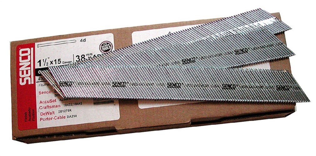 Senco 1 3/4" Length 15 Gauge Angled Hardened Finish Nails Box Of 4000