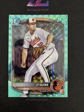 2025 Bowman Draft JT Quinn 1st 048/125 Chrome Prospects Aqua Geometric -LYQ