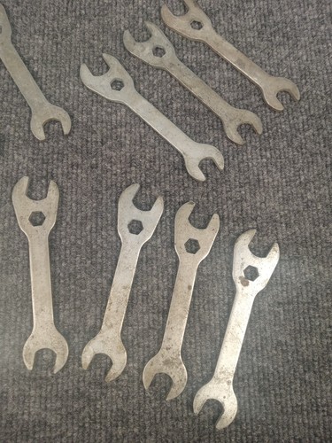 Vintage Wrench Lot same size x 15 wrenches 1/2 inch - Picture 4 of 10