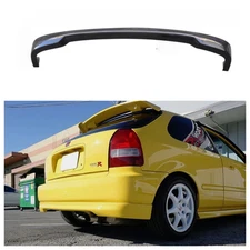 Carbon Fiber Rear Diffuser Lip Fits 1996-00 Honda Civic EK EK9 3Dr TYPE-R style