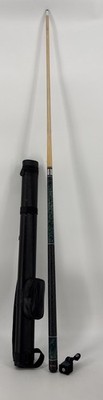 Players 608 2pc.  20 oz. 58.5'' Pool Cue Billiard Stick Superb Condition W/ Case