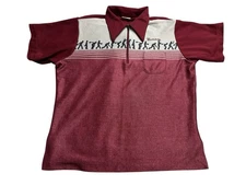 Vintage 60s 70s King Louie Bowling Pocket Shirt Chain Stitch Size Large RARE