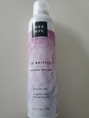 SGX NYC So Whipped Frizz Free Curls Whipped Mousse 7 oz 