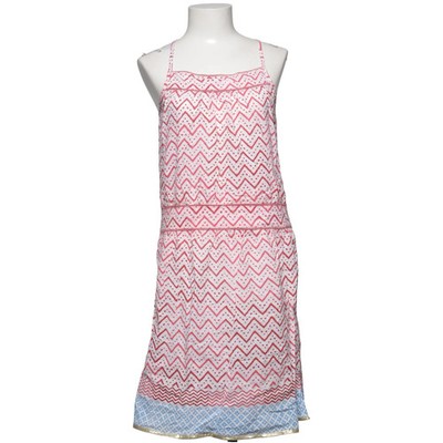 Nimo, Kleid, Größe: M, Weiß/Rot/Blau, Baumwolle, Chevron, Damen #sKT