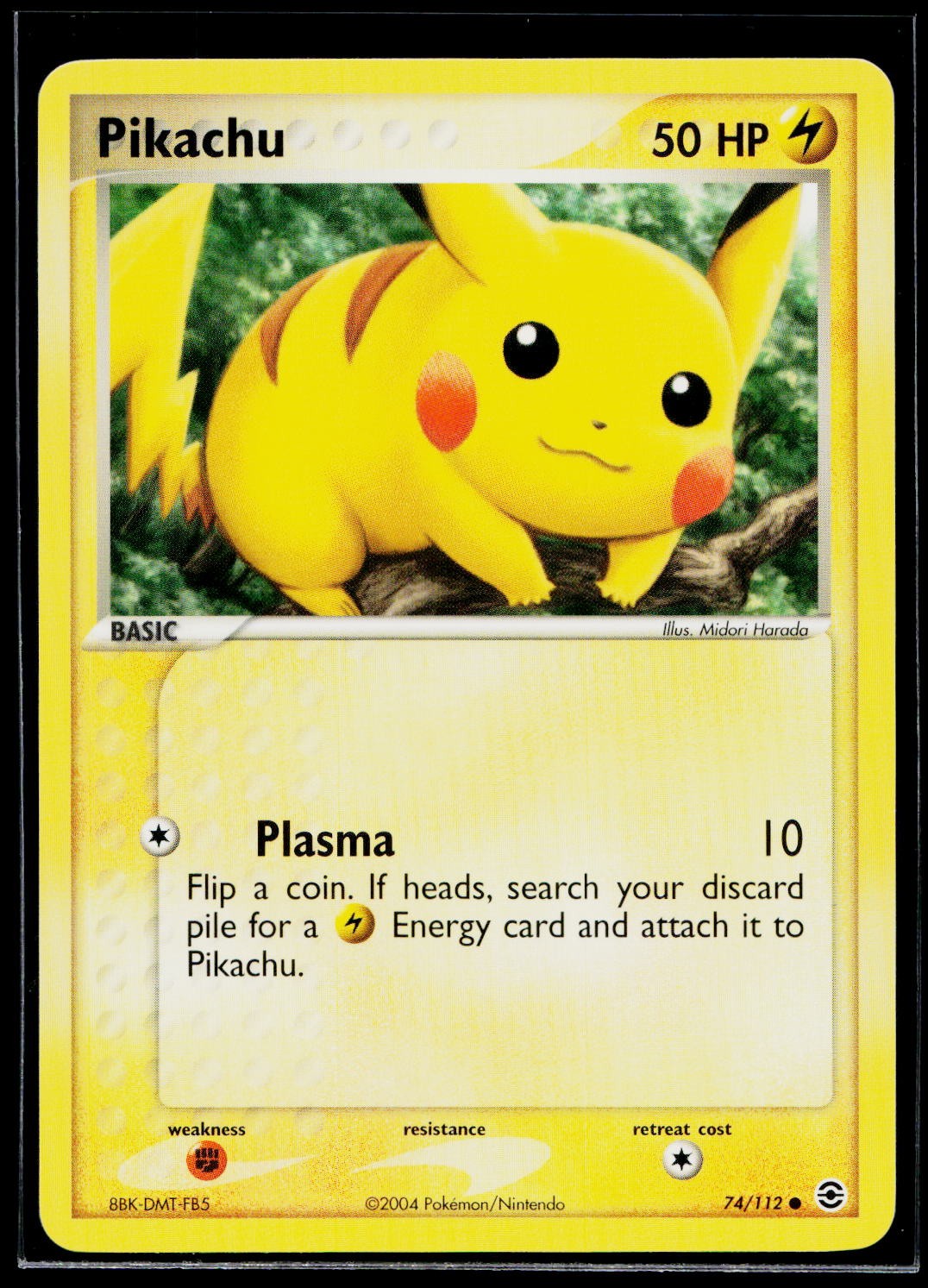 Pikachu 74/112 Pokemon TCG EX FireRed & LeafGreen NM