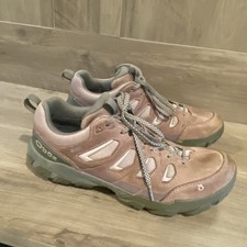 Oboz Sawtooth X Low B-Dry Women  s Hiking Shoes Slate SZ 10 Barely Worn