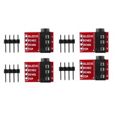 4X TRRS 3,5 mm Klinke  Board Kopfh&ouml;rer Video Audio MP3 Professionelles Ansc7480