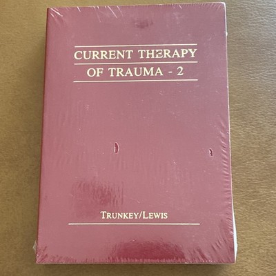 Merck Sharp & Dohme Current Therapy of Trauma 2 Textbook Trunkey & Lewis