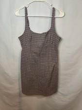Urban Outfitters BDG Plaid Mini Dress Purple Pink Woman’s Size M