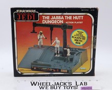 Jabba the Hutt Dungeon W Box Star Wars ROTJ 1984 Kenner Action Figure Playset