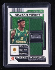 Kendrick Nunn 2025-26 Panini Contenders EuroLeague Dual Swatches Patch [wyf17