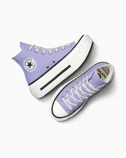 Chuck Taylor All Star Lift Double Stack Platform Canvas Violet wom sz 6.5