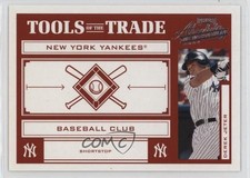 2004 Playoff Absolute Memorabilia Tools of the Trade Red Derek Jeter HOF a8a