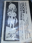 NEVER OPENED  NEVER USED 1989 BATMAN 22x72 DOOR/WALL TAPESTRY HANGING SUPER HERO